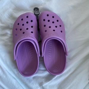 Purple classic crocs
